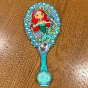 Hand Crafted Mermaid Hand Mirror- Red, Green, Blue